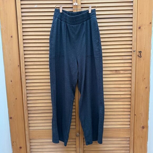 FP Beach Pants - FP Beach flowy black pants size medium